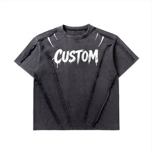 Camiseta Personalizada con Logotipo para Hombre, Camiseta de Algodón, Camiseta Lisa, Camiseta con Estampado, Camiseta al por Mayor, Marca Privada, EE. UU. - Product Image 3