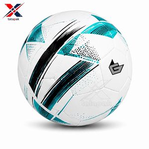 ลูกฟุตบอลสั่งทำขายส่งพร้อมโลโก้ วัสดุ PU PVC TPU สำหรับผู้ใหญ่ทุกเพศ เล่นกีฬาเป็นทีม ฝึกซ้อม ออกแบบโลโก้และสีตามสั่ง - Product Image 2