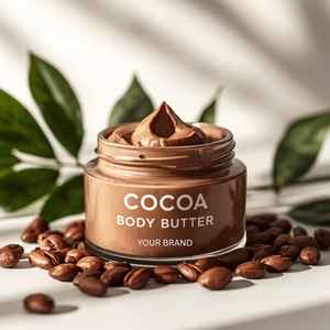 Crema Corporal Humectante de Manteca de Cacao, Textura Rica, Cuidado de la Piel para Piel Seca - Product Image 1