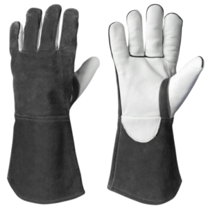 Gants de soudure et de jardinage en cuir de chèvre certifié économique, résistants à la chaleur et au feu, qualité supérieure, personnalisables, haute qualité - Product Image 1