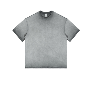 Camiseta de Hombre, Corte Holgado, Cuello Redondo, Manga Corta, Diseño Sólido, 100% Algodón Tejido, Impresión por Transferencia de Calor, Secado Rápido, Ecológica - Product Image 5