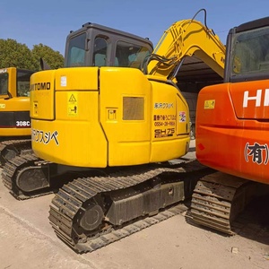 Miniexcavadora de segunda mano sumitomoo SH75X, original, japonesa, 8 toneladas - Product Image 2