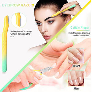 Manicure Set & Pedicure <b>Kit</b> Stainless Steel Fingernail & Toenail Clipper Cutters <b>Nail</b> Care Tools - Product Image 4