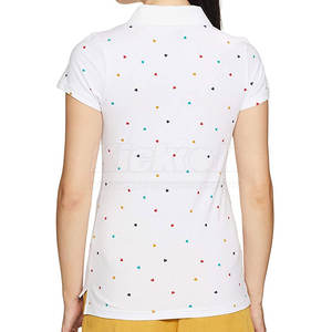 Camisas Casuales de Verano para Mujer con Cuello Camisero, Manga Corta, Ecológicas, de Secado Rápido, Tejido de Punto, 100% Algodón - Product Image 2