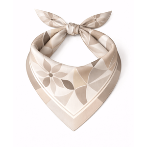 Pañuelo bandana de moda, accesorio para el cuello, de algodón y seda, estampado paisley, color liso, ligero, triangular, cuadrado, estilo casual de verano - Product Image 2