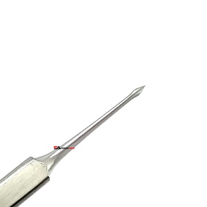 Extractor de poros faciales con aguja para acné y espinillas de acero inoxidable, belleza y cuidado para herramienta de eliminación de cabeza negra Personal, etiqueta de empresa - Product Image 3