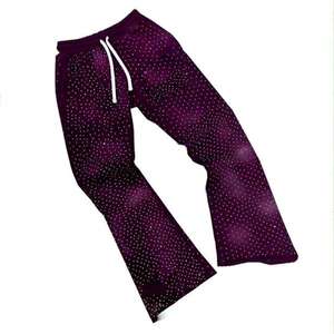 Custom Acid Wash Wide Leg <b>Sweatpants</b> Heavyweight 100% Cotton Flare Pant Vintage Washed Straight Leg <b>Sweatpants</b> For Men <b>Women</b> - Product Image 1