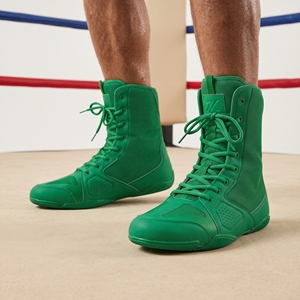 Dumela Adult Customizable Boxing <b>Boots</b> Leather <b>High</b> <b>Top</b> Training Shoes Eco-Friendly Breathable Comfortable Durable - Product Image 4