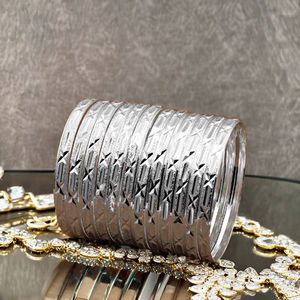 Pulseras Plateadas al por Mayor, Pulseras Plateadas Personalizadas, Pulseras de Moda, Pulseras Plateadas Tradicionales, Pulseras de Latón Plateadas - Product Image 5