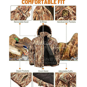 Premium Quality Apparel With Comfortable Fit Design Hunting Jacket For Outdoor Use Hunting Jacket - Product Image 5