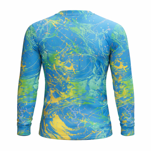 Camisa de Pesca de Manga Larga Antibacteriana de Alta Calidad Personalizada, Talla Grande, UPF 50, Secado Rápido, Sublimación, 100% Poliéster, OEM - Product Image 2