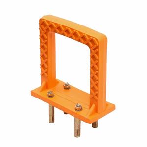 Peldaños de PVC Tipo Anclaje 165x175x25 mm con Varilla Central de 10 mm |   Escalón de polipropileno para alcantarilla - Product Image 1