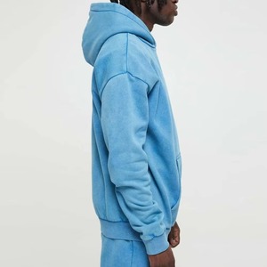 Sudaderas básicas en oferta para hombre, de primera calidad, cómodas, con diseño único, logotipo personalizado, ropa informal, con bolsillo frontal. - Product Image 3