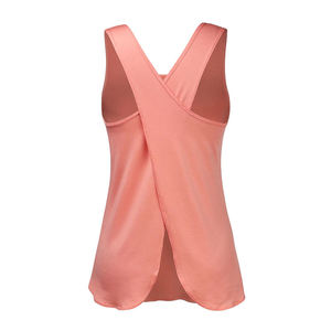Camiseta sin mangas ajustada para yoga para mujer, venta al por mayor, nuevo diseño personalizado, chaleco de color liso para correr, top de moda para mujer - Product Image 2
