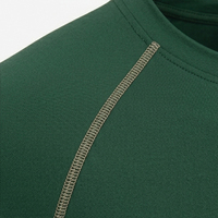 Chemise de compression à manches courtes respirante, antibactérienne et à séchage rapide de qualité supérieure pour hommes avec options de couleur de logo personnalisées