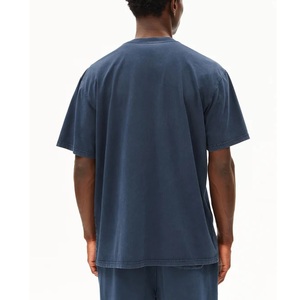 T-shirt en coton tricoté décontracté pour hommes et femmes, 180g, léger, été, manches courtes, imprimé, respirant - Product Image 2