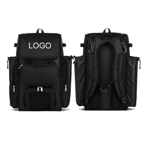Portable High Quality Nylon Customizable <b>Baseball</b> Equipment Bag with External <b>Bat</b> Sleeves and Helmet Storage Professional Use - Product Image 6