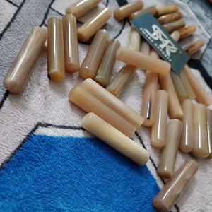 Cuentas Cilíndricas Pulimentadas de Cuerno de Búfalo Natural Ecológico para la Fabricación de Joyas, Accesorios de Manualidades y Proyectos de Bricolaje - Product Image 4