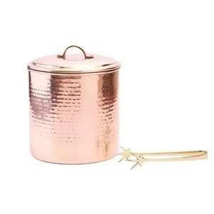 Refroidisseur à champagne vintage en aluminium moulé, seau à glace de luxe en métal avec poignées latérales pour bar et décoration intérieure - Product Image 5