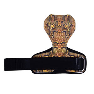 Protège-poignets et paumes en cuir de vachette pour la musculation, avec soutien du poignet, pour les prises Cobra - Product Image 2