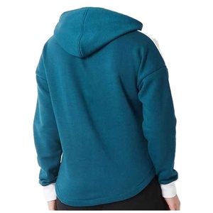 ชุดเซ็ตเสื้อฮู้ดดี้และกางเกงขาสั้นผ้าฟลีซ 180 กรัม รุ่นใหม่ล่าสุด แฟชั่นลำลองสำหรับฤดูร้อน ผ้าโพลีเอสเตอร์ผสมสแปนเด็กซ์ ความยาวเหนือเข่า สำหรับผู้หญิง - Product Image 5