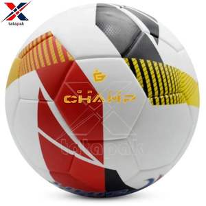 Balón de Fútbol Profesional, Material PVC/PU/TPU, Cámara de Goma, Cosido a Máquina, Resistente al Agua, Ecológico, Logotipo Personalizado - Product Image 4