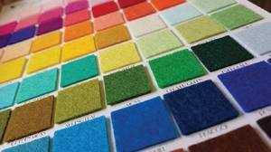 Medium Weight 100% Polyester Colorful Plain Style Pattern for Garments Home Textile Waterproof Nonwoven Fabric Cross Breathable - Product Image 2