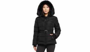 Veste d'hiver pour femme, veste d'automne-hiver pour femme, imprimé animal, imperméable, en polaire, col montant, manches longues, fermeture éclair - Product Image 2