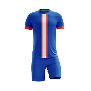 Maillot de football personnalisé OSHIN ENTERPRISES pour hommes, blanc et rouge rayé, impression par sublimation, respirant, 100 % polyester, jersey sans couture thermocollé - Product Image 3