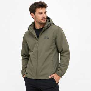 <b>Men</b> Fashionable Hooded Motorcycle <b>Jacket</b> <b>Thin</b> Lightweight Waterproof Breathable Eco-Friendly Warm Spring Outerwear Casual Office - Product Image 5