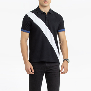 Camiseta Polo de Manga Corta para Hombre, 100% Algodón, Diseño Nuevo, Personalizada con Logotipo Bordado, Venta al Por Mayor - Product Image 1