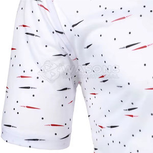 Polo imprimé décontracté pour homme, tissu léger, respirant, tenue élégante pour tous les jours - Product Image 3