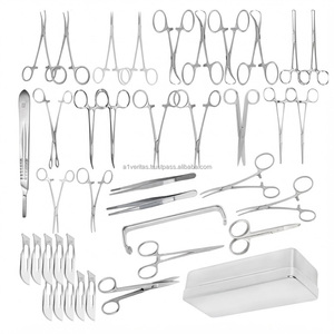Ensemble chirurgical vétérinaire professionnel A-1 VERITAS en acier inoxydable, instruments chirurgicaux réutilisables pour chiens et chats, kit pour hôpital vétérinaire - Product Image 6