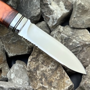 Couteau d'extérieur en acier inoxydable de haute qualité avec manche durable pour le camping, la randonnée et la chasse, couteau utilitaire d'extérieur - Product Image 4