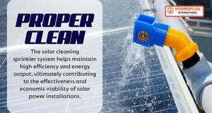 Customizable Plastic Solar Cleaning System Nozzle Adjustable Spray for Industrial Solar Exporter - Product Image 3