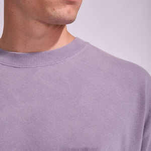 OEM High Quality Drop Shoulder Panel Customizable Summer Sports T-Shirt Streetwear Embroidered Logo Make Your Own Breathable - Product Image 4