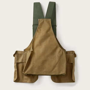 PENTO INDUSTRY Men's Olive <b>Green</b> 100% Cotton Canvas Tactical Vest Zipper Closure Adjustable Straps Multiple Pockets Casual Outer - Product Image 2