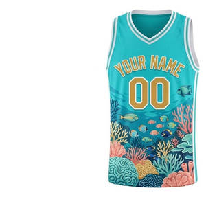 Camiseta de Baloncesto Personalizada OEM, Diseño y Color Sublimados, Uniforme de Equipo 2026 - Product Image 1