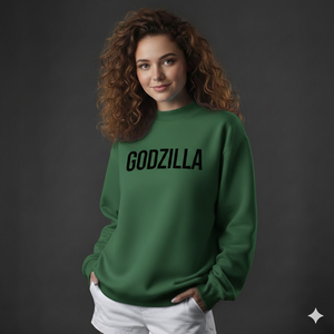Sudadera Oversize para Mujer con Cuello Alto Simulado, Diseño Equilibrado, Tela Suave y Estilo Casual Moderno, Enfocada en la Comodidad - Product Image 1