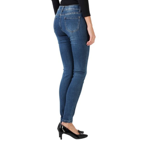 Jeans Ajustados de Cintura Alta para Mujer, Tallas Grandes, Pantalones Vaqueros Elásticos de Moda - Product Image 1