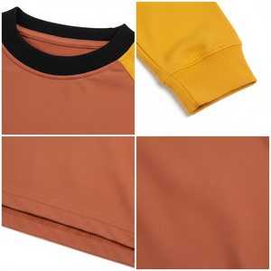 Camisetas de béisbol deportivas de algodón para mujer al por mayor, con logo personalizado, manga raglán 3/4, corte ajustado, estampado casual, tela de punto lisa, cuello redondo - Product Image 2