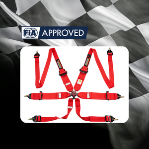 TBRACING SPORT FIA 8853 2016 6 Point Racing Harness Safety Belt OEM ODM Custom Logo Color for Track Motorsport Car - Product Image 2