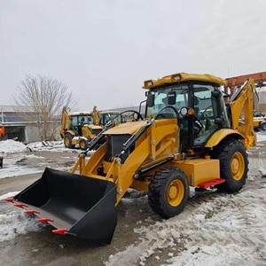 Chargeuse-pelleteuse JCB 74 kW 100 CV 4x4, machine robuste de 7,2 T avec une profondeur de fouille de 4,2 m, idéale pour les projets de construction et agricoles - Product Image 1