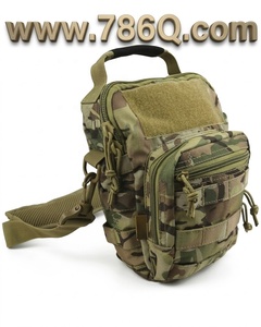 กระเป๋าทรงแมสเซนเจอร์สะพายไหล่แนวยุทธวิธีขนาดเล็กสำหรับเดินทางไปแคมป์เดินป่าอุปกรณ์เดินป่า - Product Image 1