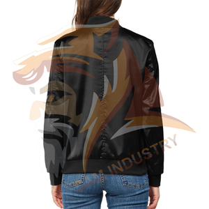 Chaqueta de Satén para Mujer, Invierno, Larga, Cortavientos, Transpirable, Ecológica, de Alta Calidad, Nuevo Estilo - Product Image 2