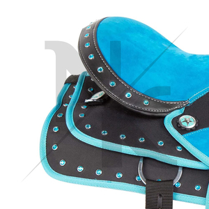 High Quality Custom Western Horse Saddle Genuine Leather Barrel Racing Saddle <b>Equestrian</b> Riding Equipment OEM Supplier - Product Image 5