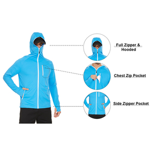 Sweat-shirt à capuche en polaire à fermeture éclair intégrale pour homme, veste décontractée à superposer - Product Image 4