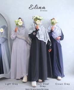 Abaya moderne à manches longues et à carreaux pour femmes musulmanes, simple et modeste, pour usage quotidien, lavable, vente en gros ODM - Product Image 1