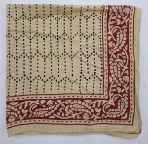 Pañuelo de algodón con estampado floral, pañuelos orgánicos de algodón, pañuelo para la cabeza con estampado indio, pañuelo ligero para el cabello de verano - Product Image 1