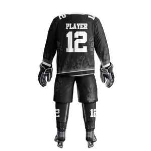 Servicio OEM, Uniforme de Hockey sobre Hielo Hecho en Pakistán para Unisex, Personalizado, 100% Poliéster, Tejido Suave Ecológico, Cálido y Ligero - Product Image 1